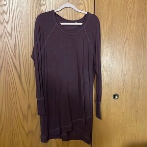 Athleta super soft sweater tunic dress size xl